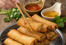 Crispy Vegetable Spring Rolls Recipe (Rollitos de Primavera) Crispy Vegetable Spring Rolls Recipe (Rollitos de Primavera)