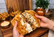 Loaded Philly Cheesesteak Crunchwrap