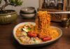 Creamy Cheesy Buldak Noodles